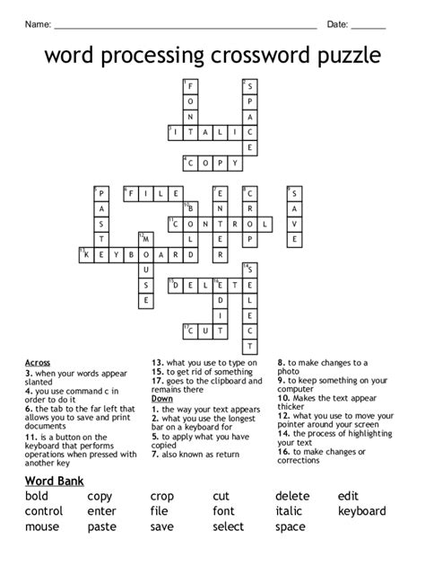 The Crossword Solver found 30 answers to "data processor", 7 letters crossword clue. The Crossword Solver finds answers to classic crosswords and cryptic crossword puzzles. Enter the length or pattern for better results. Click the answer to find similar crossword clues . Enter a Crossword Clue.